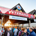  The photo shows the main entrance to VETERAMA at the Maimarkt grounds in Mannheim-Europe
