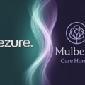 Rezure and Mulberry Care Homes logos combined