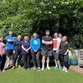 A team of B&Q volunteers set to work at Age Concern Hampshire