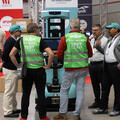The Mobile Robot Company presenting the J1600 to the IFOY test team