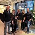Photo attached with the combined FCM-fresh team. From Left to Right : Anthony Wilson, Laure Lee, Frits de Kok, Katie Clark, Lee Harris. 