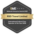 RSD Travel honoured with the Midlands Enterprise Award. 