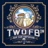 Two Fat Blokes Bar Signs