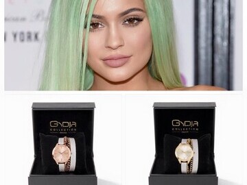 Kylie Jenner and her Gydja watches