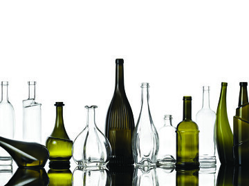 Assorted wine, spirit & oil glass packaging