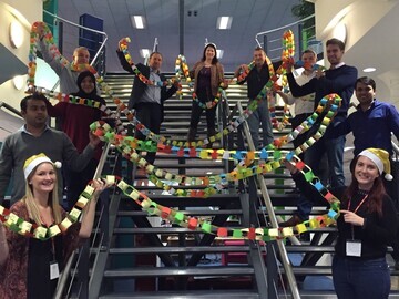 Dixons Carphone supports the Get Connected paperchain challenge in 2014