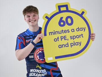 Promotional shot for National School Sports week