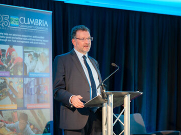 Cumbria Community Foundation Chief Executive Andy Beeforth 