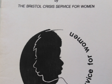Historical leaflet from Bristol Crisis Service for Women