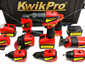 KwikPro is a whole set of power tools in one case