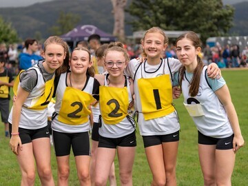 Stirling Highland Games youth track and field athletes 2023
