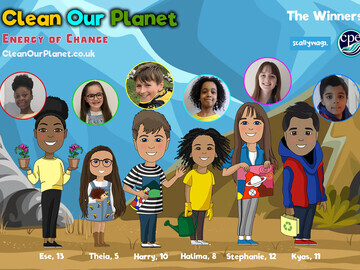 The 6 Clean Our Planet Winners