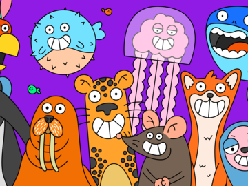 Crazy Earth Cubs characters!