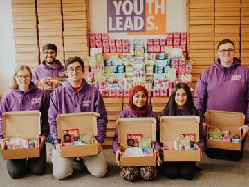 Young People with Self Care Packs