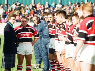 Kev McKenzie and Princess Anne Captain Stirling County v Baabaas 1995