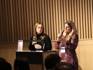 Upstream CMO, Chrysa Karamanidi, and the Head of Product & Growth, Katerina Matthaiou
