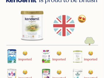 Kendamil is proud to be British. 