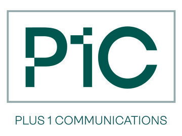 Plus 1 Communications Logo