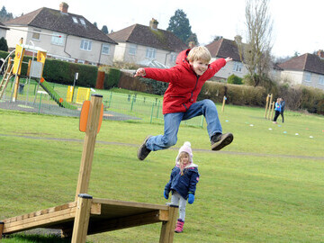 Childrens Play Equipment Westfield Recreation Ground Picture credit: Courtesy of Angela Ward Photography for Proludic Ltd