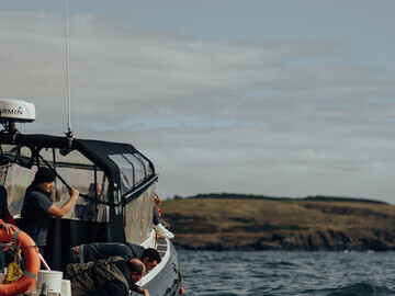 Nathalie Pohl shortly before the finish in Scotland (photo: Daniel Toni Jais) / 