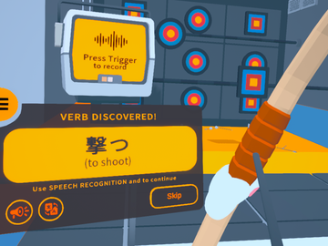 Image from the game "Noun Town: VR Language Learning"
