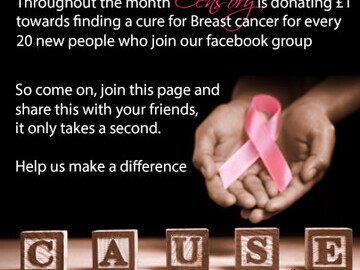 Censory Lingerie Supports Breast Cancer Through Facebook