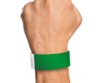 Lanyards Tomorrow ™ green wristband 2