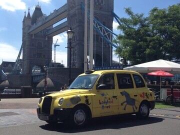 Macmillan London taxi campaign