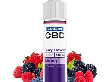 ACCESS CBD E-Liquid CBD Vape Oil 2400mg Berry Flavour