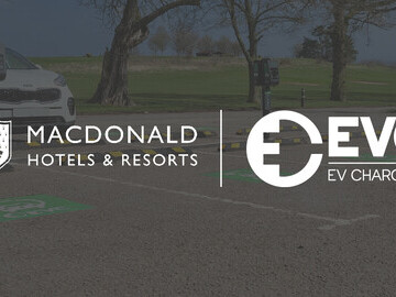 Cover image of the partnership between EVC and Macdonald Hotels