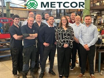 Some fo the staff from the three combined at the launch of Metcor