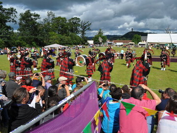 Stirling Highland Games field now includes grandstand seating for visitors