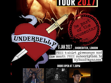 MyBand Tour Underbelly poster