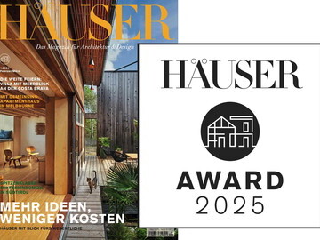 The 2025 HÄUSER-AWARD: simply good houses. The search is on for individual detached houses that are suitable for everyday life.
