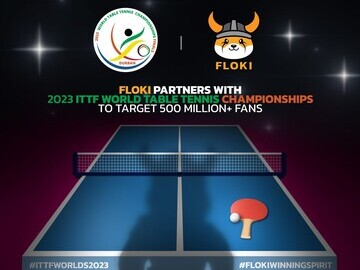 Floki Table Tennis partnership image