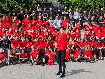 The young musicians of the National Orchestra for All