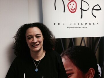 Murielle Maupoint, Hope for Children Chief Executive