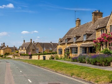 Broadway in the Cotswold - the most expensive High Street homes in the UK