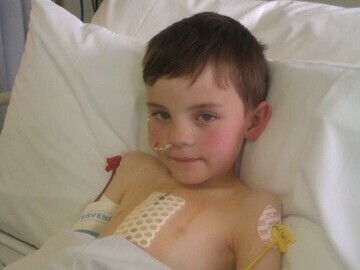 Niall is now fully recovered from heart surgery and is looking forward to starting secondary school