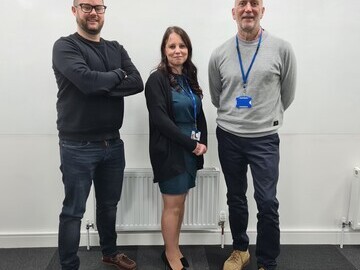From left to right, Ben, Kelly and David – the three new appointees to Coastline Housing’s Board.