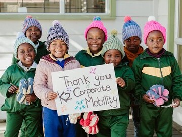 SOS Africa children sponsored by K2 Corporate Mobility