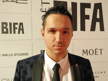 Adam Patel at The British Independent Film Awards