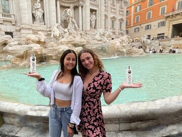 Boudica Visits Trevi Fountain