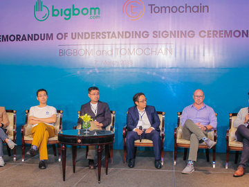 Panel including TomoChain co-founder, Kyber Network co-founder and VP of WanChain.