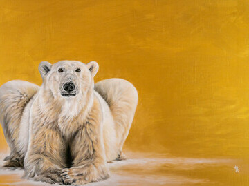 Alba the polar bear by Anna Reed will be on display at COP26