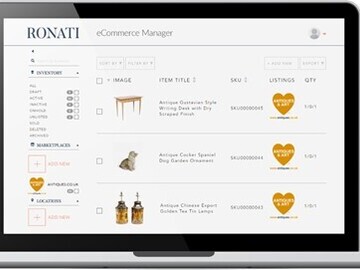Ronati have announced a joint technology partnership with Antiques.co.uk