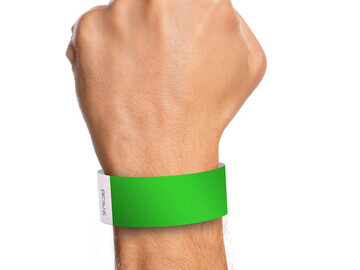 Lanyards Tomorrow ™ green wristband