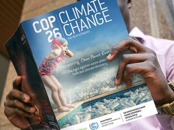 United Nations COP26 Climate Change, The New Economy with 20,000+ circulation