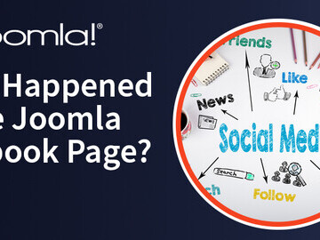 Graphic representing the story of Joomla