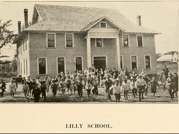 Lilly Schoolhouse Picture taken Circa 1922